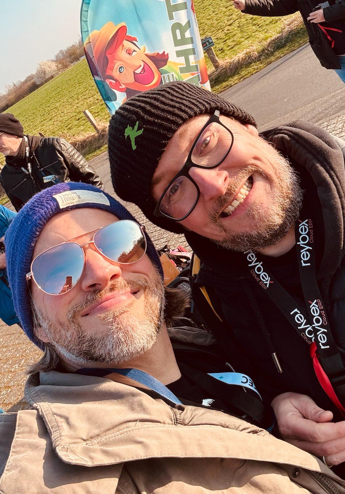 Die BGSTRNG-Gründer Marco Klawonn und Armin Vöhringer